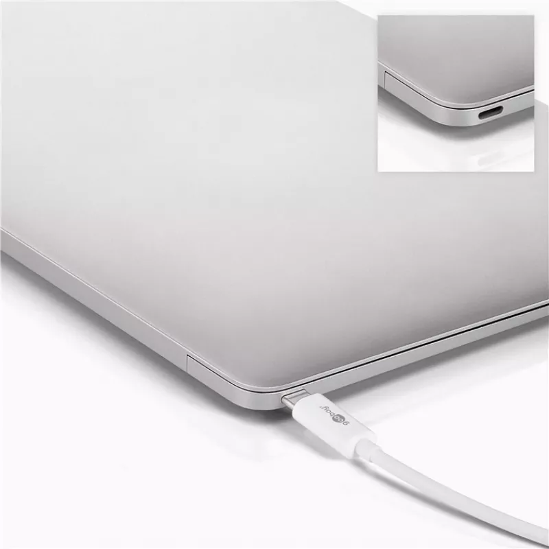 Goobay USB-C™ Multiport Adapter Card Reader, White, 0.15 m - erweitert ein USB-C™ Device um drei USB 3.0 Ports sowie einen Kartenschacht for SD/MMC- and Micro SD-Cards (62097)
