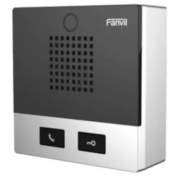Audio Intercom System Fanvil I10D Black Stainless Steel