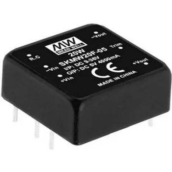 Power Adapter MEAN WELL SKMW20G-05 20W Input 18-75V Output 5V