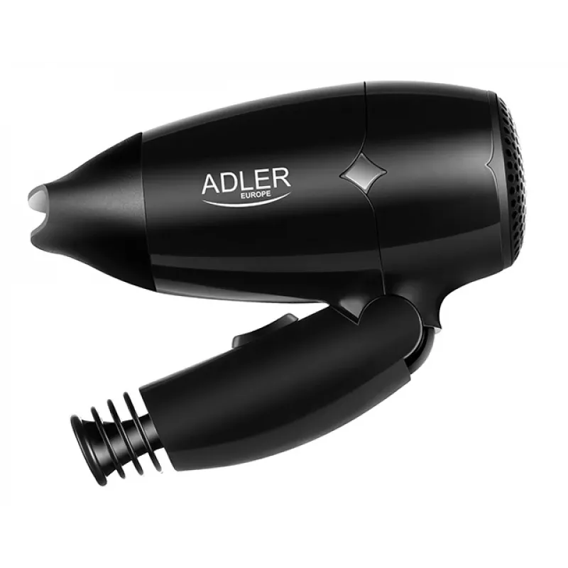 Hair dryer Adler AD 2251, 1400 W, 2 speeds, 2 heat settings, black