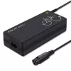 Battery charger QOLTEC Charger for ebike 36V 42V 2A 3P GX16