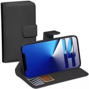 PEDEA Book Cover Classic for iPhone 14, black (50160945)