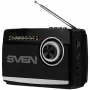 Speaker SVEN SRP-535, black (3W, FM/AM/SW, USB, microSD, flashlight, battery)