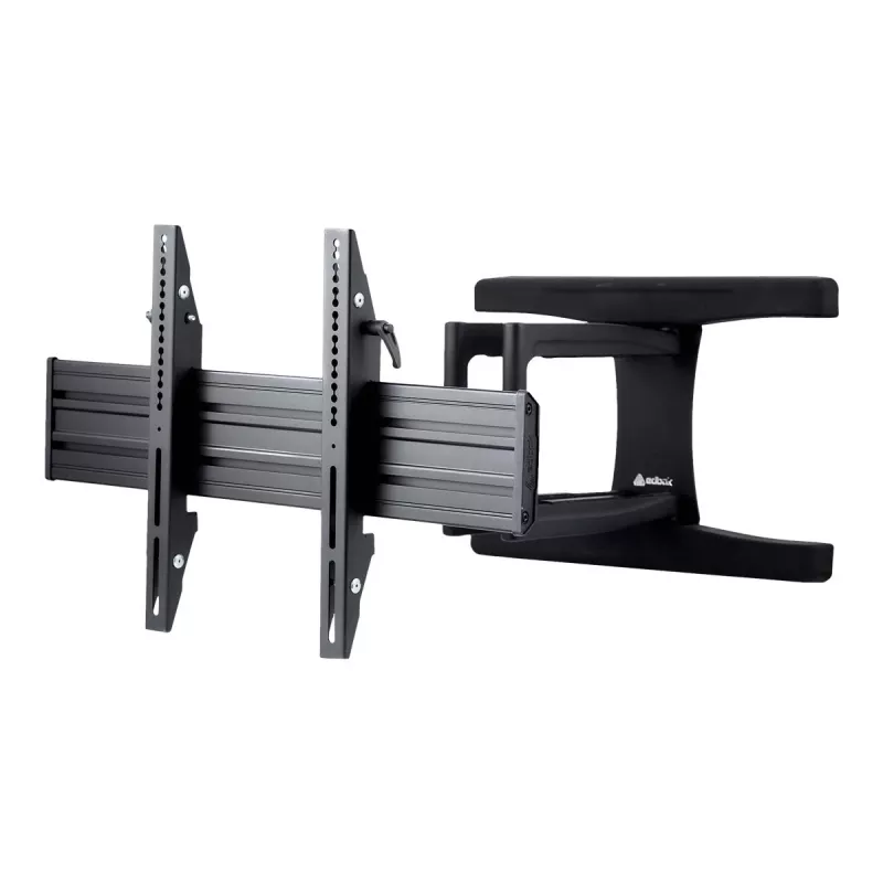 Edbak VSM654 rotary wall mount arm, 65-86 inch, 45 kg, black