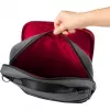Backpack YENKEE YBB 1522GY — multifunctional laptop backpack for 15.6 inch | Nylon, 12 l, Grey/Red