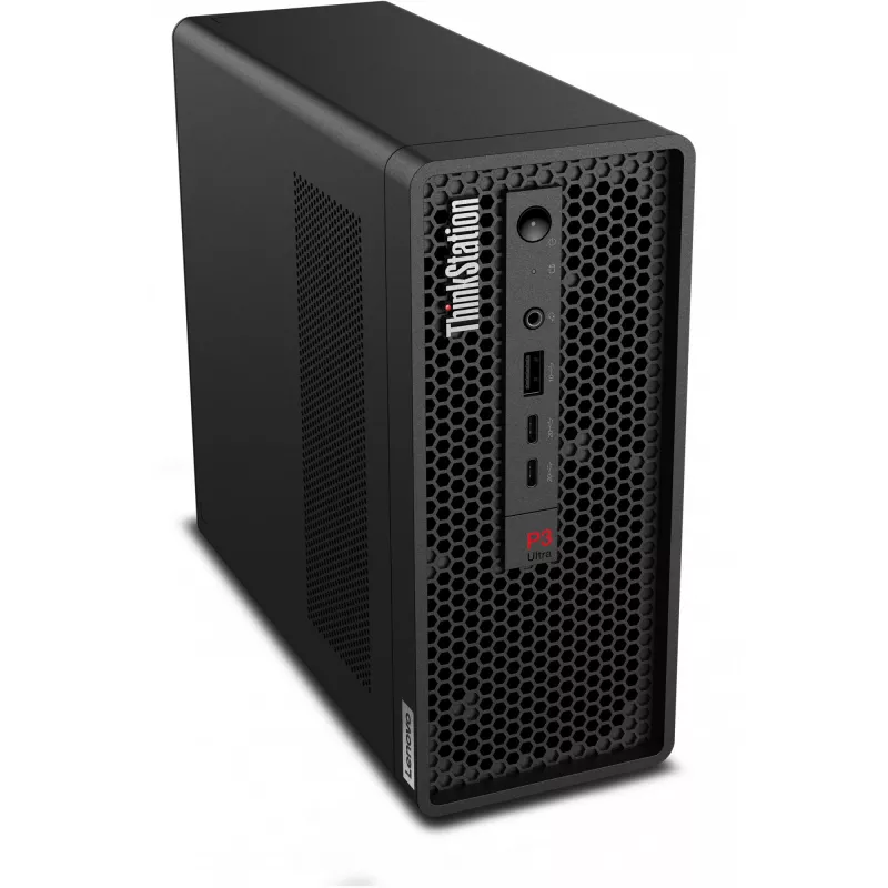 Lenovo ThinkStation P3 Ultra SFF Gen 2 Intel Core Ultra 7 265 64 GB DDR5-SDRAM 1 TB SSD NVIDIA RTX 2000 Ada Windows 11 Pro Workstation Black