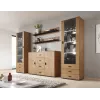 Cama set of two shelves 125cm SOHO lefkas oak/black