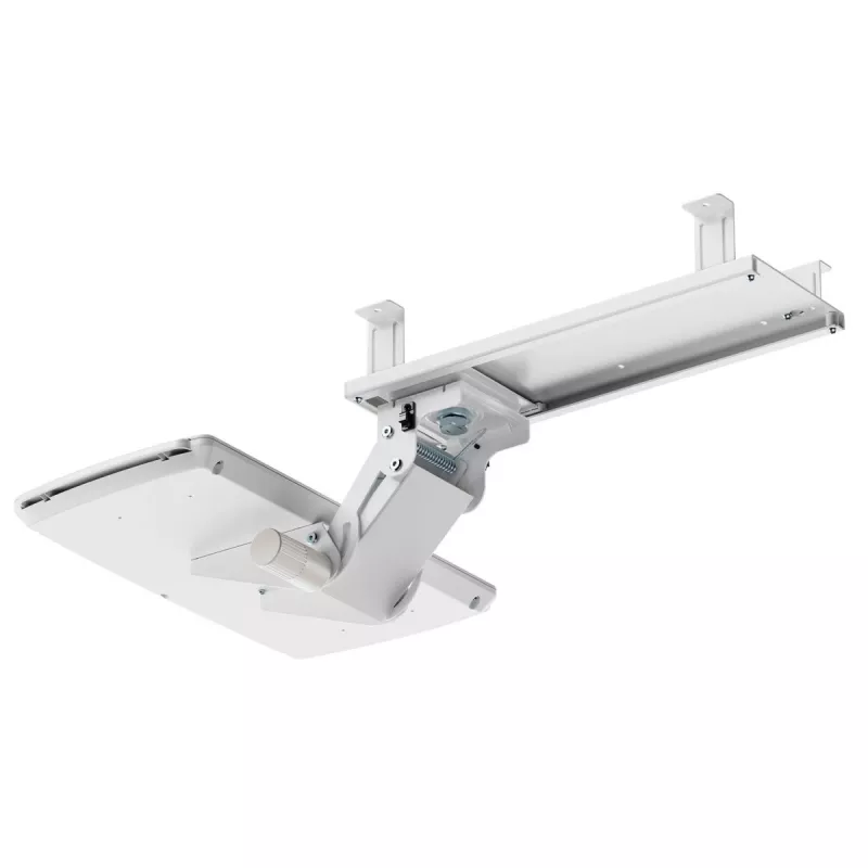 Keyboard holder MACLEAN MC-156 W — adjustable under-desk tray, max load 5 kg