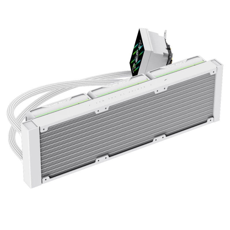 Gamemax | CPU Liquid cooler | HAILSTORM 360 LCD | White