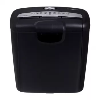 Activejet ASH-0601S shredder, P-2, 10 l, 6 mm strip, 6 sheets, black.