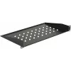 Rack shelf LOGON RAS200BL Black 30 kg capacity 19 inch