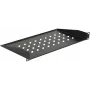 Rack shelf LOGON RAS200BL Black 30 kg capacity 19 inch