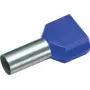 Cimco 187714 Twin Ferrule 16 mm² Partially Insulated Blue 100 pc(s) (187714)