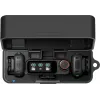 PULUZ Silicone Charging Case Protective Cover for DJI Mic 3 (Black)