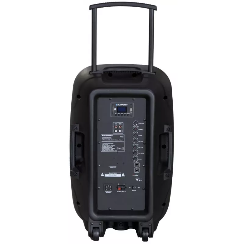 Blaupunkt PA12 portable speaker 650 W Stereo portable speaker Black