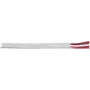 Speaker cable ShiverPeaks 21100-CCA 2×0.75 mm² White 100 m