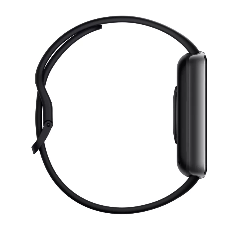 Smartwatch Xiaomi Watch 5 rectangular 2.07 inch AMOLED display, black case, black TPU band, 47.5 mm, 5 ATM
