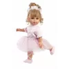 Baby doll Llorens Elena Ballerina height 35 mm fabric and vinyl beige pink white recommended 3+