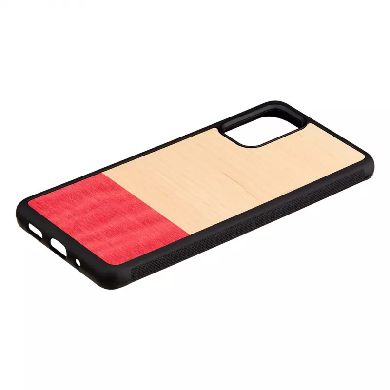 Smartphone case man and wood for Samsung Galaxy S20+ — mismatch black