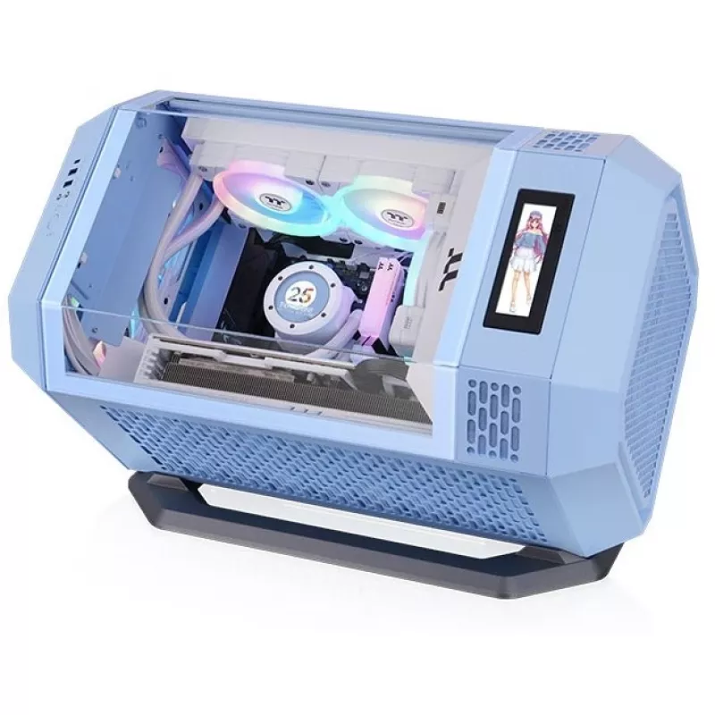 Chassis-Stand Kit for The Tower 250 Hydrangea Blue (black/Blue, for Horizontal Placement)