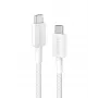 Anker Innovations 322 USB-C to Cable Nylon 0.9M 60WWhite - Cable - Digital/Data (A81F5G21)