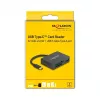 DeLOCK USB-C Card Reader for XQD and SD memory cards USB 5 Gbps