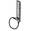 Goobay Slim 4-Port USB-Hub USB-C auf/USB-A 5 Gbit/s - -Plug USB 3.2> (76563)