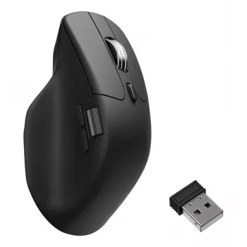 Mouse Keychron M6 Right-hand Universal — Optical, RF Wireless + Bluetooth + USB-C, 30000 DPI, Black