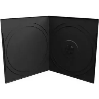 MEDIARANGE BOX10 - DVD-Case - 1 Disks - Black - Plastic - 120 mm - 125 mm