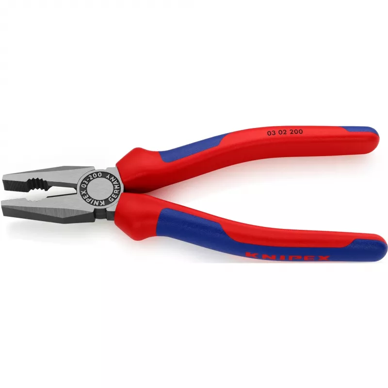 Knipex universal pliers, 2-component grips, 200mm