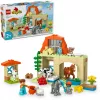 Construction toy LEGO DUPLO Farm Animal Care set 10416 — 74 pieces, 2 minifigures, age 2+