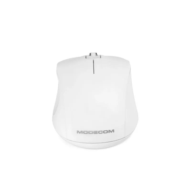 MODECOM M10 M-MC-0M10-200 Mouse (optisch, 1000 DPI, Weie Colour) (M-MC-0M10-200)
