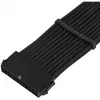 SilverStone PP07E - Power Extension Cable - ATX, 24-pin (W) to ATX, 24-pin (M) - 30 cm - Black