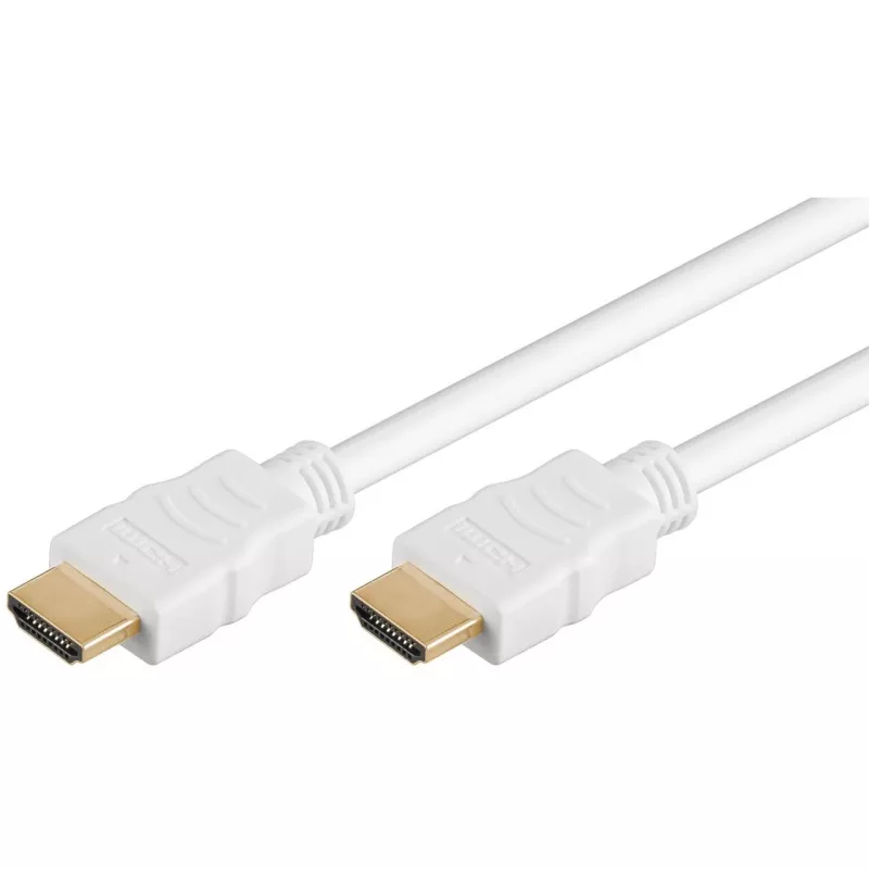 Goobay HDMI Cable 5m Type A Male to Male 18 Gbit/s White