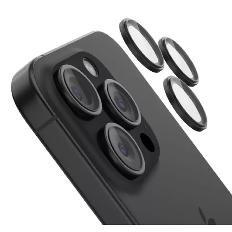 Tempered glass camera lens protector Belkin for iPhone 15 Pro / 15 Pro Max OVA180HQBK
