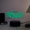 LED vehicle RGB 3D light decoration MANTA SNL120RGB — RGB lamp for cars and motorcycles