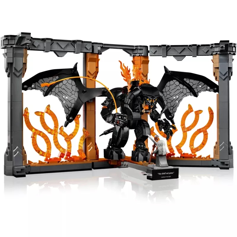 LEGO ICONS 10367 The Lord of the Rings: Balrog Book Nook