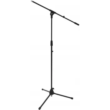 Microphone stand Omnitronic MS-2 with boom arm, black