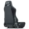 Racing-style reclining seat Next Level Racing ERS3 Elite Premium — black PU leather, reclining backrest, cockpit/floor mount compatible