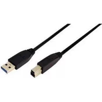 Logilink - USB Cable - 9-pin USB Type A (M) - 9-pin USB Type B (M) - 1 m (USB 3.0) (CU0023)