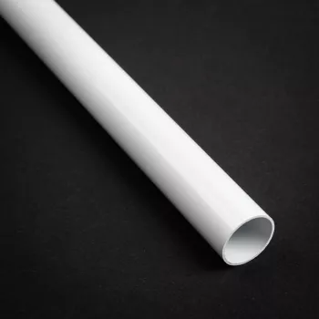 Tube accessory for PC cooling BitsPower BP-NCBHT16DW-L300 — brass tube Ø16 mm, length 300 mm, white