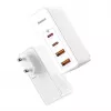 Travel Charger Baseus GaN2 Pro Quick 2x USB + 2x USB-C, 100W, EU (white)
