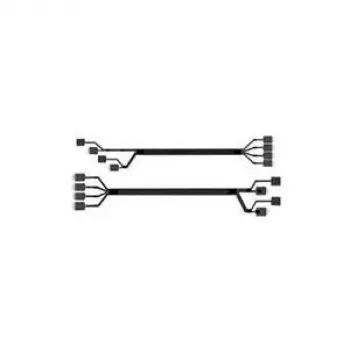 SAS cable INTEL A2U8PSWCXCXK2 SFF-8611 to SFF-8611 0.875 m Black, pack of 2
