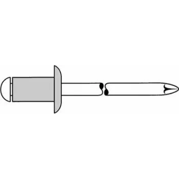 Blind rivet GESIPA Al/St 3×5 mm for 1.5–2.5 mm sheets, pack of 500