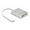 Card Reader DeLOCK 91005 USB 3.2 Gen 1 Type-C Grey CF MMC MicroSD