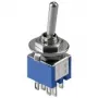Wentronic Goobay Kippschalter Subminiatur - 2x UM, 6 Pins, blaues Enclosure (10015)