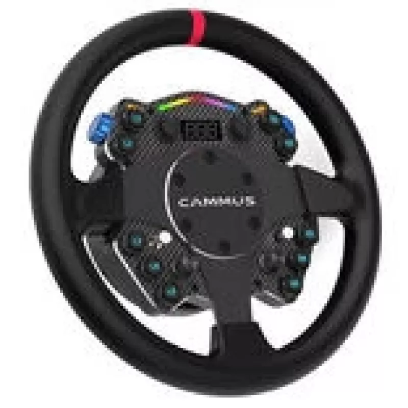 Cammus C12 Direct Drive Steering Wheel + Desk Clamp
