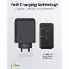 Indoor Charger Goobay 61757 Fast Charging USB Type-C 2 Ports Black