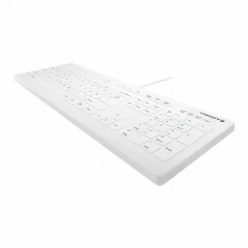 Contour Design Active Key Contour QuickClean Medical Keyboard Removable Cover Full-Size Wired White DE C8112