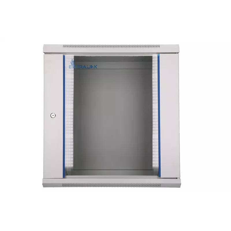 Wall mounted rack Extralink Extralink Rackmount cabinet 12U 600x600 Gray